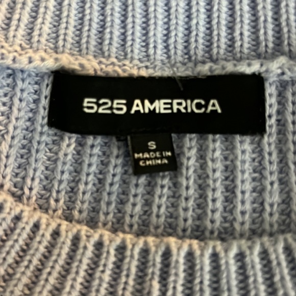 525 America 100% cotton essential sweater size S - Picture 10 of 11